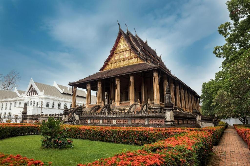 Lao Orchid Hotel Вьентьян Экстерьер фото