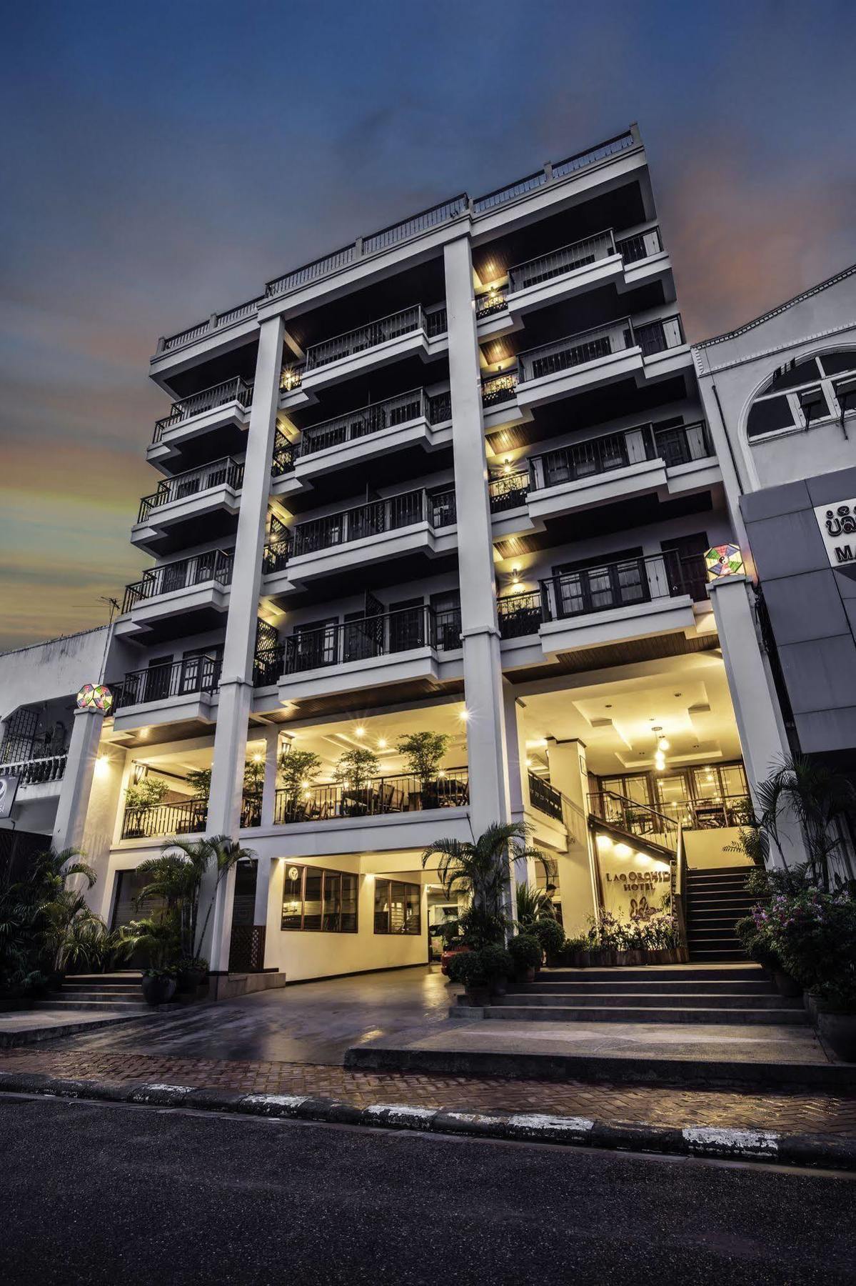 Lao Orchid Hotel Вьентьян Экстерьер фото