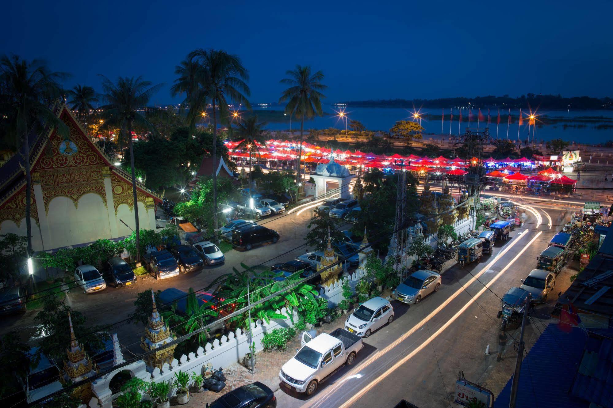 Lao Orchid Hotel Вьентьян Экстерьер фото