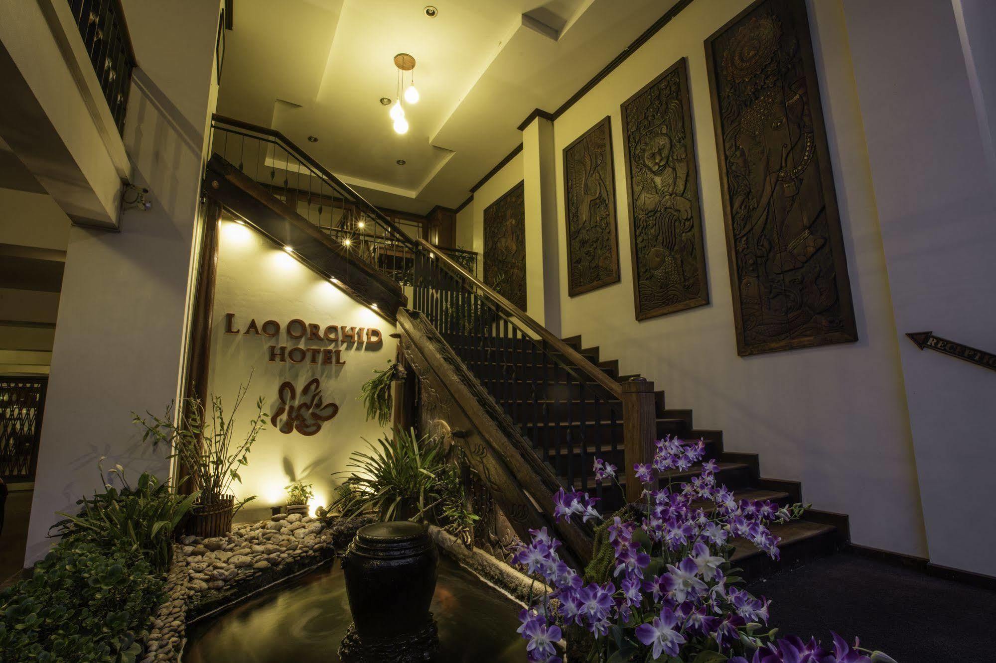 Lao Orchid Hotel Вьентьян Экстерьер фото