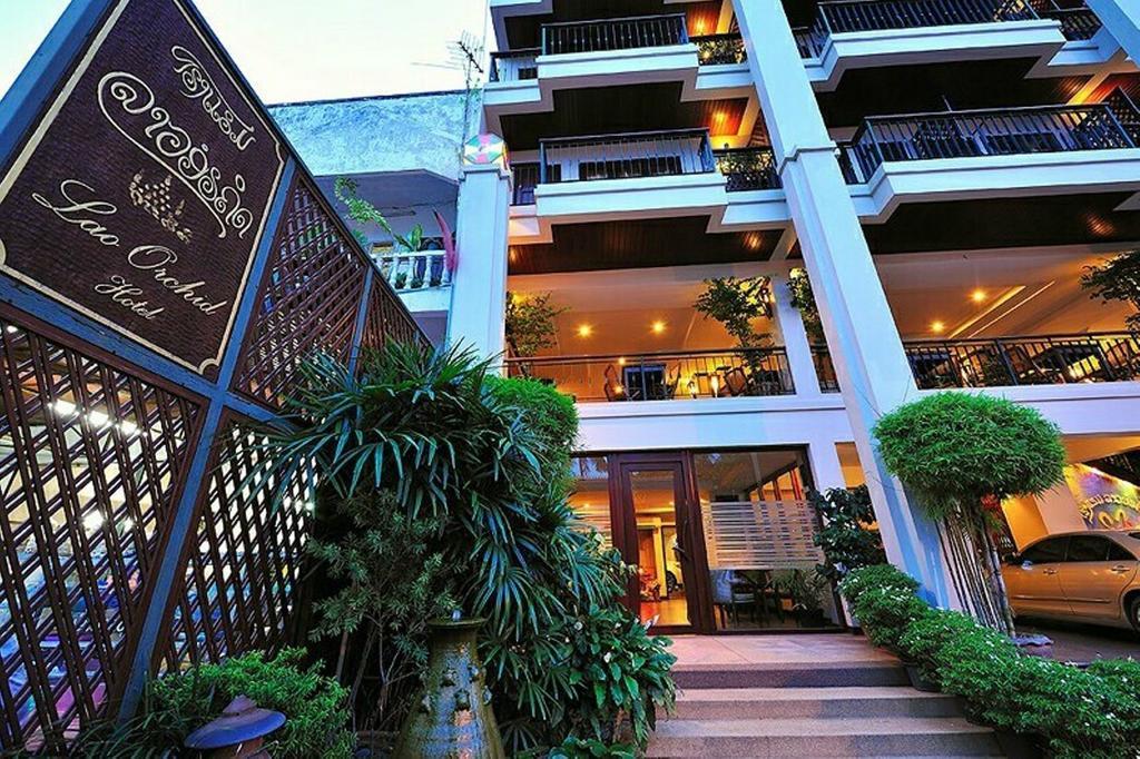 Lao Orchid Hotel Вьентьян Экстерьер фото